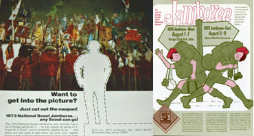 1973 Boy Scout Jamboree manuals