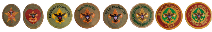1997 bsa jamboree military patches