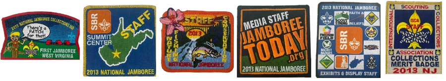 2013 staff patch national scout jamboree