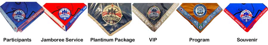 2023 Scout Jamboree Neckerchiefs