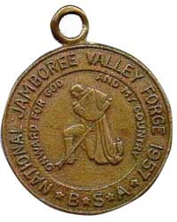 1937 boy scout jamboree token