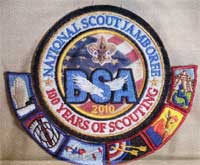 2010 bsa jamboree activity center patch
