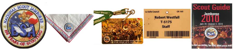 2010 boy scout jamboree patches